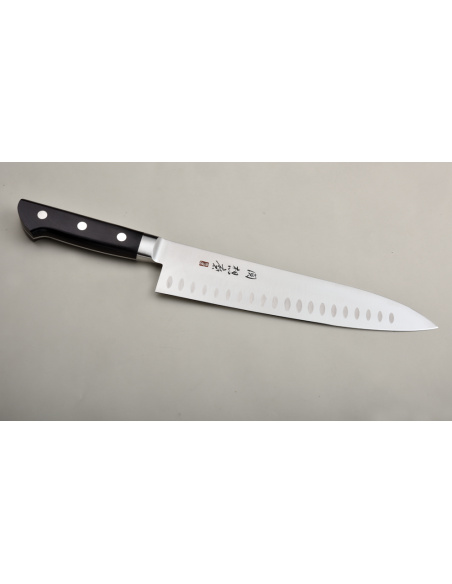 Souma Seki- Gyuto 240 mm -  Chrome/molybdène- Granton edge