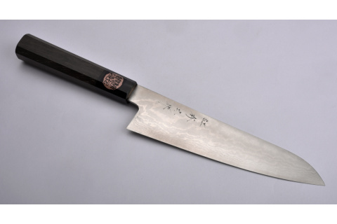 Shigeki Tanaka - Gyuto 180 mm - Manche en  noyer - Damas...