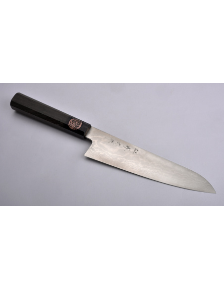 Shigeki Tanaka - Gyuto 180 mm - Manche en  noyer - Damas inox/VG10