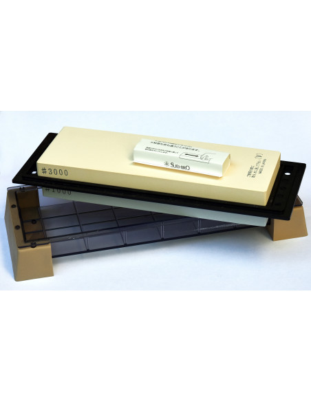 Kit d'affûtage double face New Cerax suehiro - 1000/3000